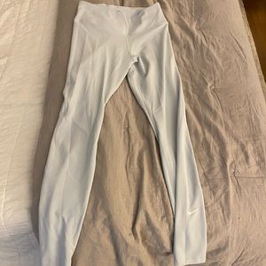 Nike light blue leggings medium